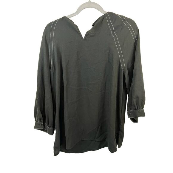 Worthington Women's Black Blouse Size Large - Picture 4 of 4